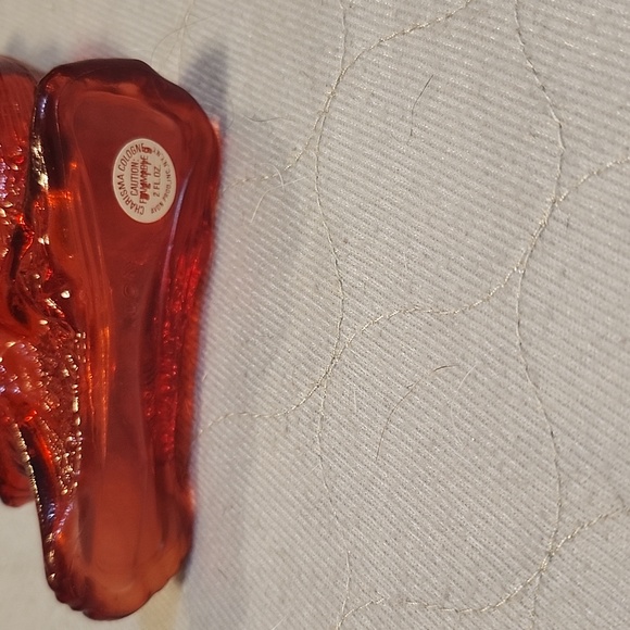 Vintage Avon Red Cardinal Bottle - Empty - Picture 3 of 6